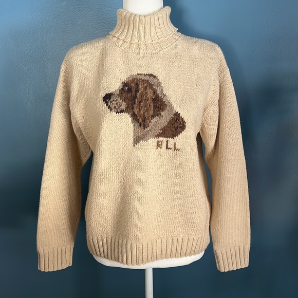 Ralph Lauren Vintage Sweater Sz MP - Picture 5 of 11